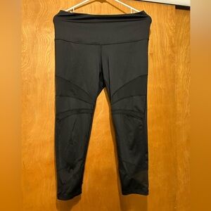 Z by Zella Black Leggings with Mesh